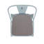 Tabouret à hauteur de comptoir toutes saisons avec siège en résine polyester Brinya-1772882666-1772882665