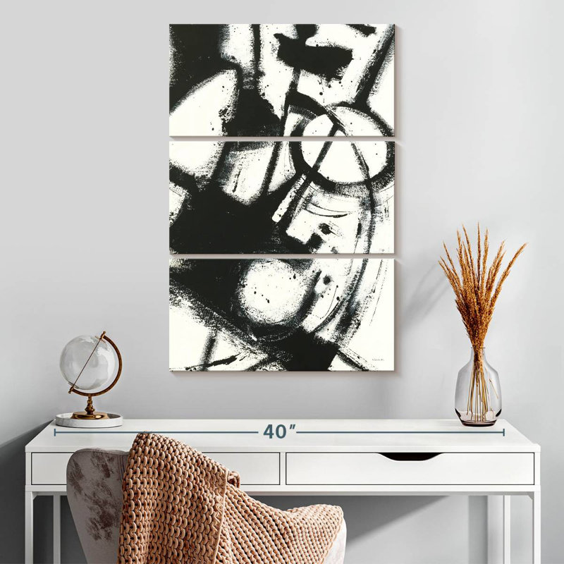 Avery Expression Abstract II White, 32" H x 20" W