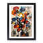 Bauhaus Flowers Vol.2 - Framed Print-1206142330-1206142329