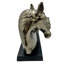 Figurines et sculptures d'animaux Borlase - Sculpture en aluminium fabriquée à la main à deux chevaux