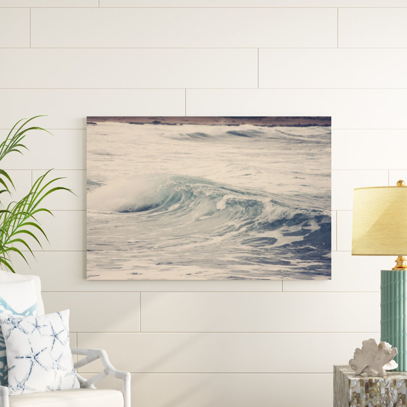 « ocean wave 2 », photographie sur toile, H 32 po x l 48 po