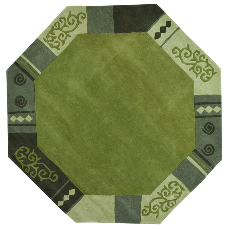 Ambadi Wool Hand Tufted Area Rug, Octagonal 200cm