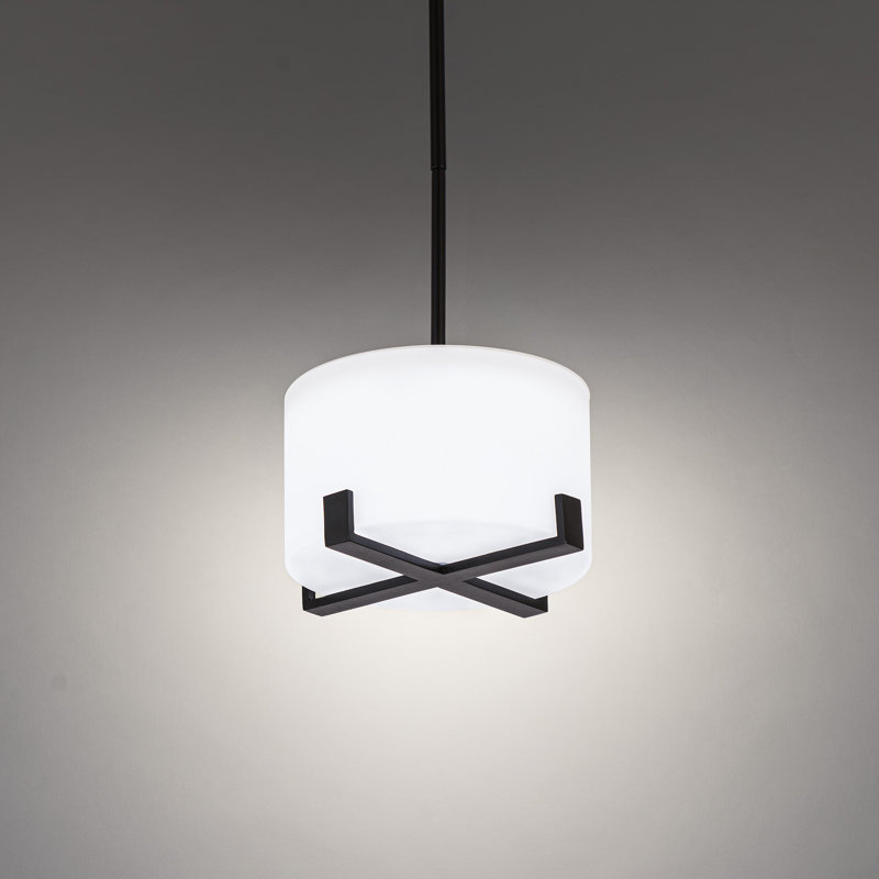 Laurel 1 - Light LED Pendant, Black