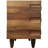 David 64 " W Walnut Solid Wood Buffet Table