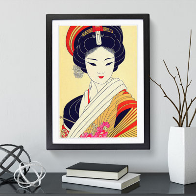 Splendid Geisha - Framed Print