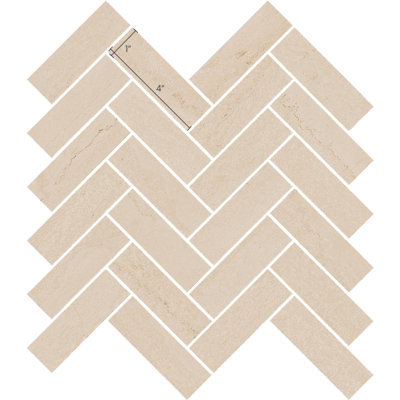 Ivoire à chevrons 1X4 Tivoli