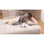 Belluno 3 Seater Convertible Corduroy Sofa Bed with Storage-135917311