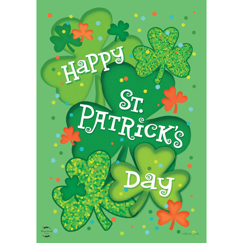 Drapeau de la fête de la Saint-Patrick