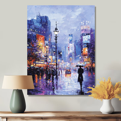 "Akihabara Electric District", décor mural en métal, impression sur métal