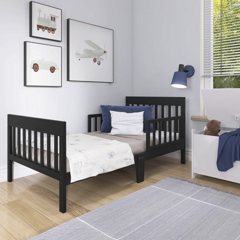  Dream On Me Finn Toddler Bed, Black