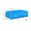 Rectangle Frame Set Pool H x W x L , with Pump Included-60822884-60822886