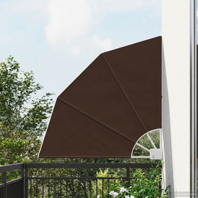 New Patio Balcony Side Awning Collapsible Garden Multi Sizes Multi Colours