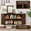 Armoire de rangement 55 po avec portes coulissantes et tablettes réglables-128981382-128981384