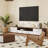 Dawnee Modern Wood TV Stand Media Console 4 Drawers Open Storage Cabinet Walnut Veneer Fully-assembled-1879744180-1879433036