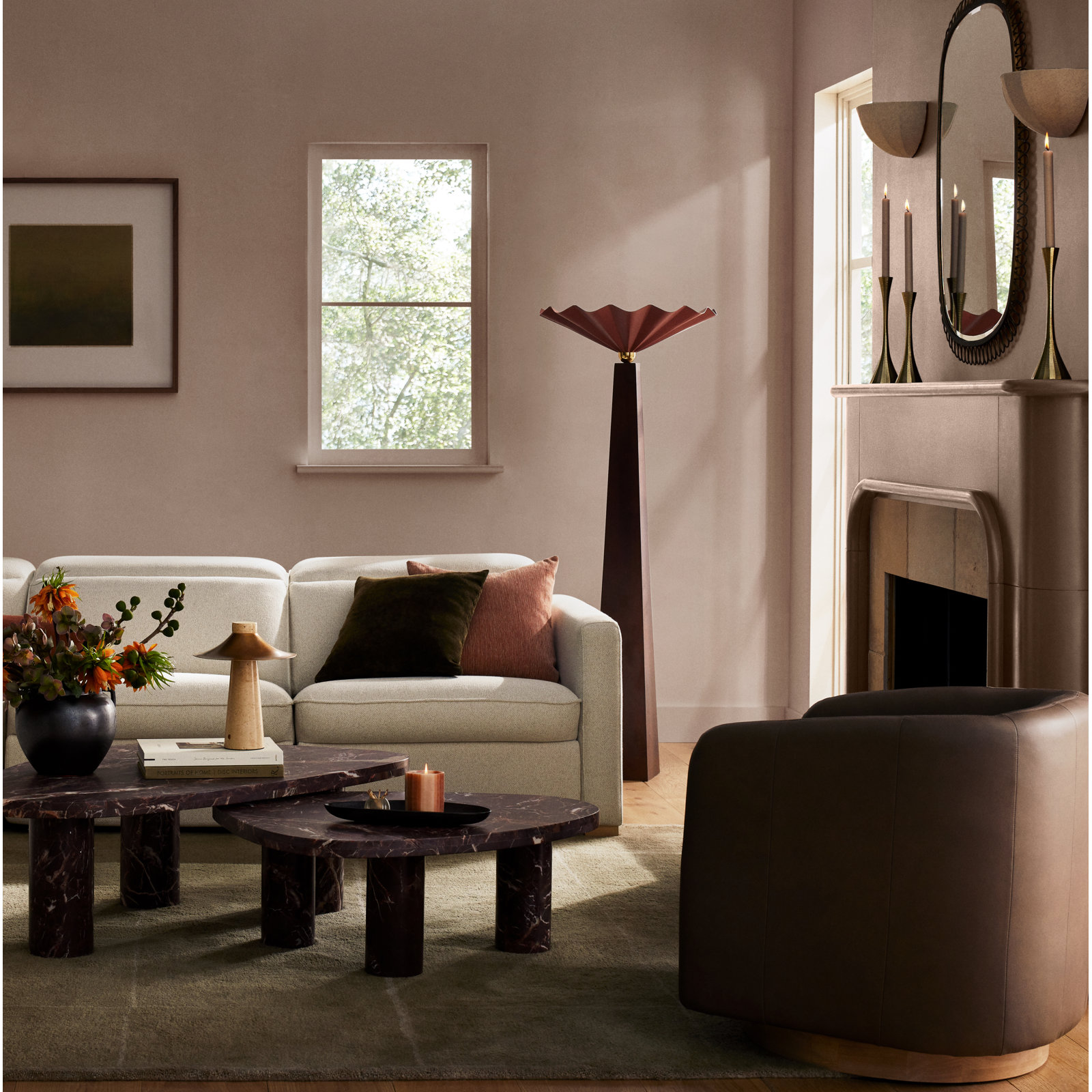 TEAGUE 2 Light Dimmable Half Moon