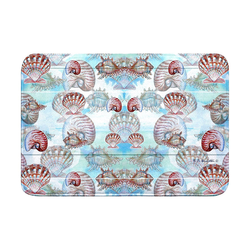 Tapis de bain Conch, L 36 po x l 24 po
