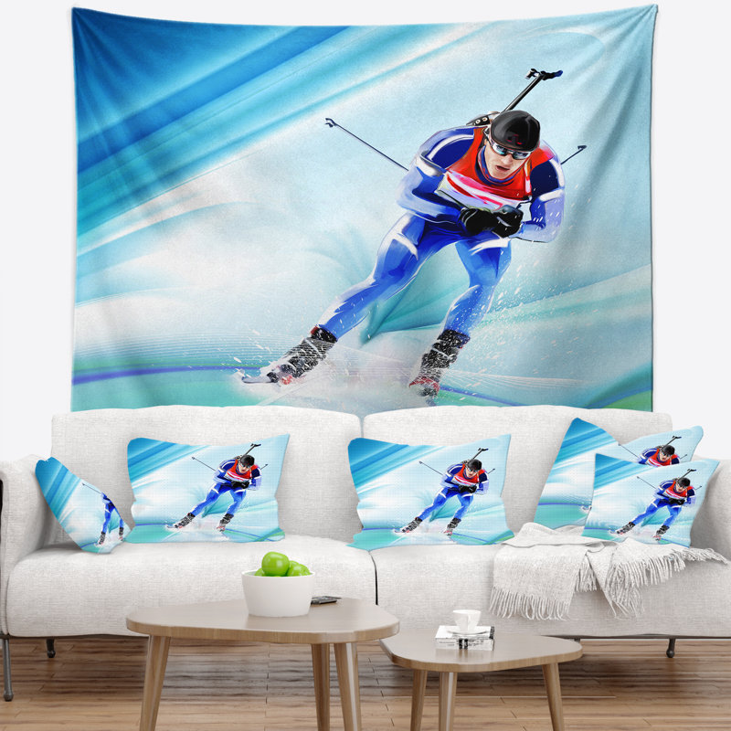 Polyester Tapestry, 50" H x 60" W