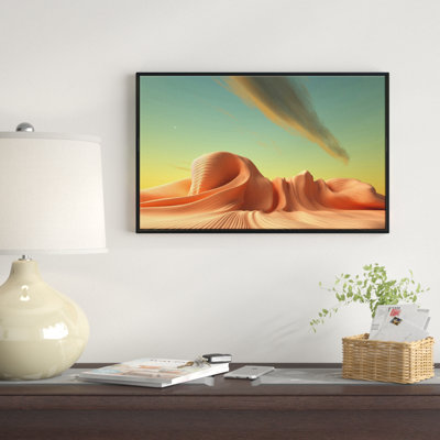 «3D Alien World», reproduction d'art graphique