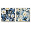 Paquin - ensemble de 2 estampes florales sur toile-102575325-102575329