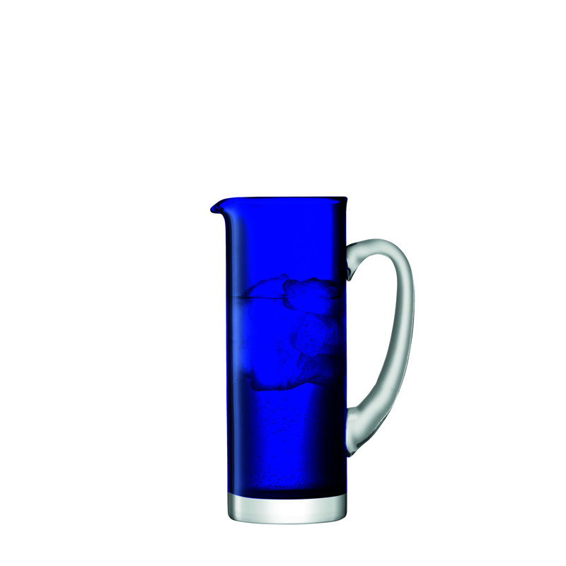 Basis 50oz. Glass Pitcher, Cobalt