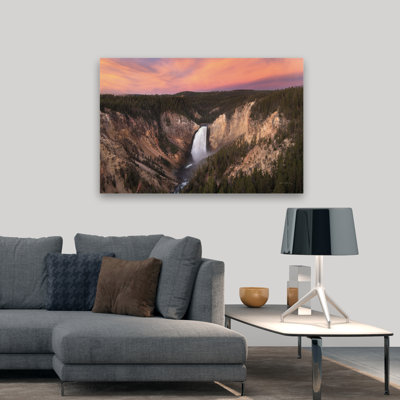 Rustic And Modern Rustic Lower Falls Of The Yellowstone River I