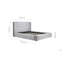 Benning Upholstered Bed Frame-66290565-66290566