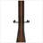 Reclaimed Wood and Metal Freestanding Coat Rack with 8 Hooks, Ideal for Bedrooms and Living Rooms, Durable and Stylish Storage Solution.