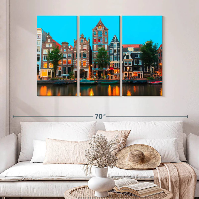 Sirci Dusky Amsterdam House, H 32 po x l 50 po