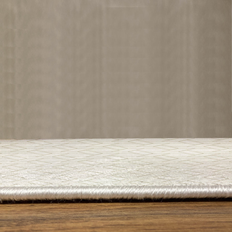 Tapis sable / brun / blanc, Rectangle 10 pi x 15 pi