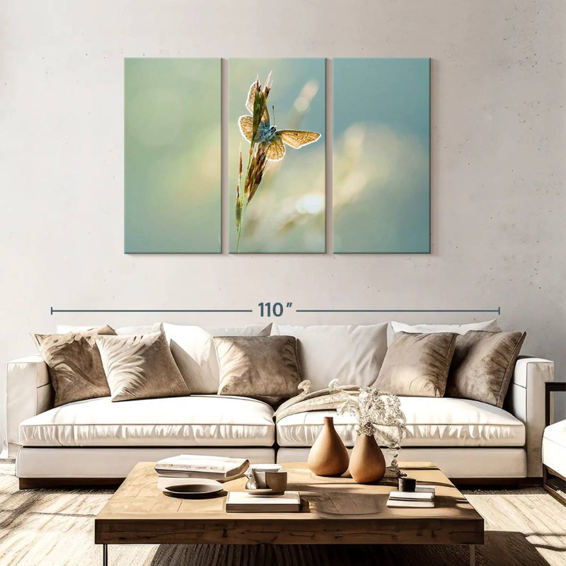 Brampt Icarus Butterfly, 48" H x 74" W