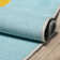 Tapis bleu Kehr Double Taco Novelty