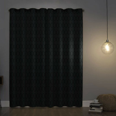 Deems Blackout Curtain Single Panel