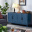 Buffet de rangement rétro 4 portes Retroy-1153084935