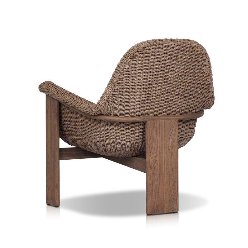 Santoro Outdoor Teak Armchair, Brown