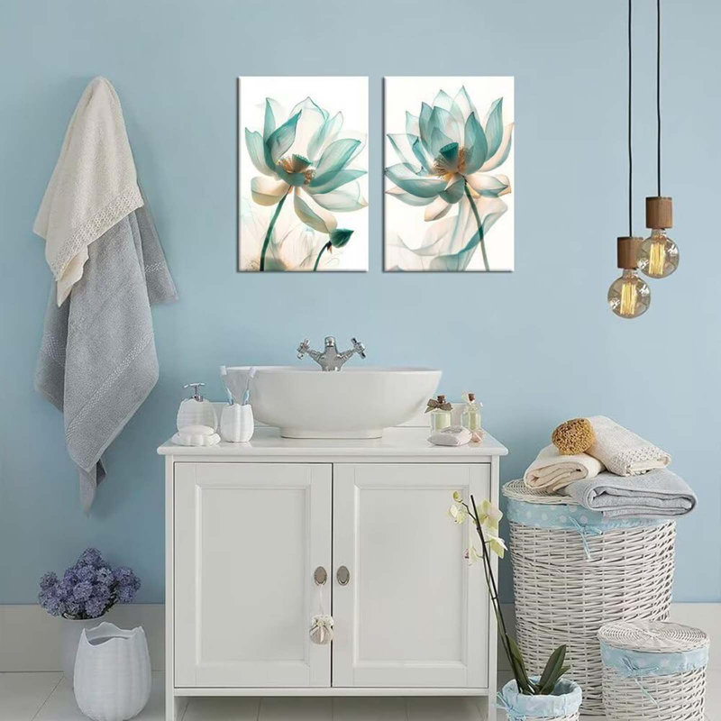 2 Piece Wrapped Canvas Wall Art