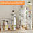 Rotating 5-tier Bookshelf, 360° Spinning Corner Bookcase, White Space Saving Organizer For Study Room, Home Office, Kids Rooms, Bedroom, Adults & Kids-761795728