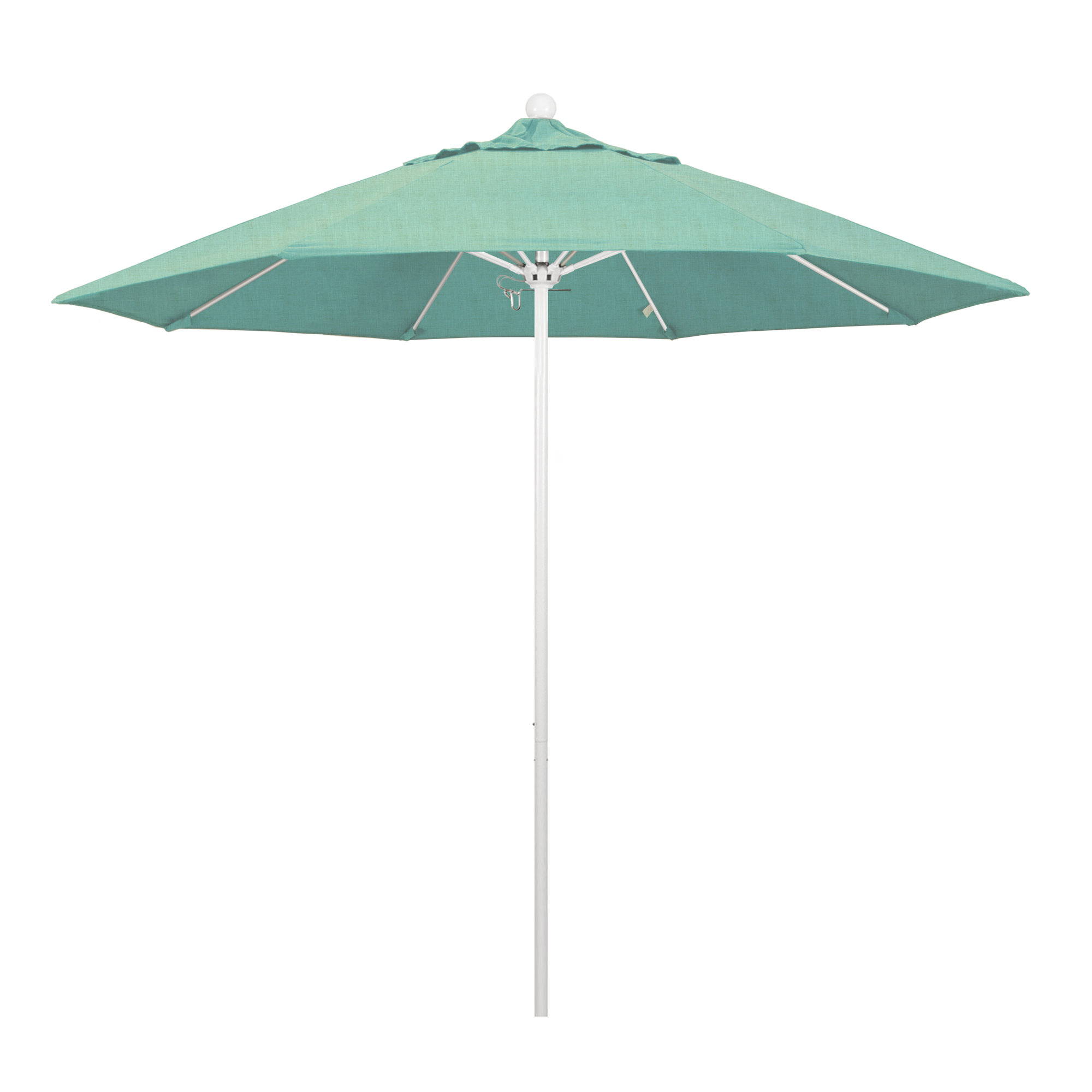 Maria 108'' Sunbrella® Outdoor Umbrella, Spectrum Mist Sunbrella® Plainweave, White