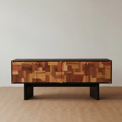 Chinese-style retro minimalist sideboard