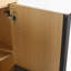 Meuble-lavabo autoportant de 60 po avec lavabo double en résine, portes à fermeture en douceur et supports de rangement ouverts, fabrication en contreplaqué-757577629