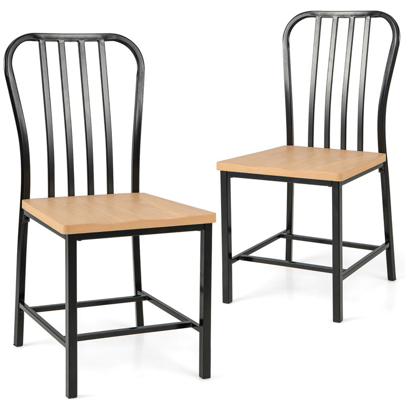 Vlasios 18.5'' H Side Chair, Black