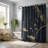 Greydon Abstract Shower Curtain-676192325
