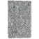 Tapis gris / ivoire fabriqué à la main Poindexter