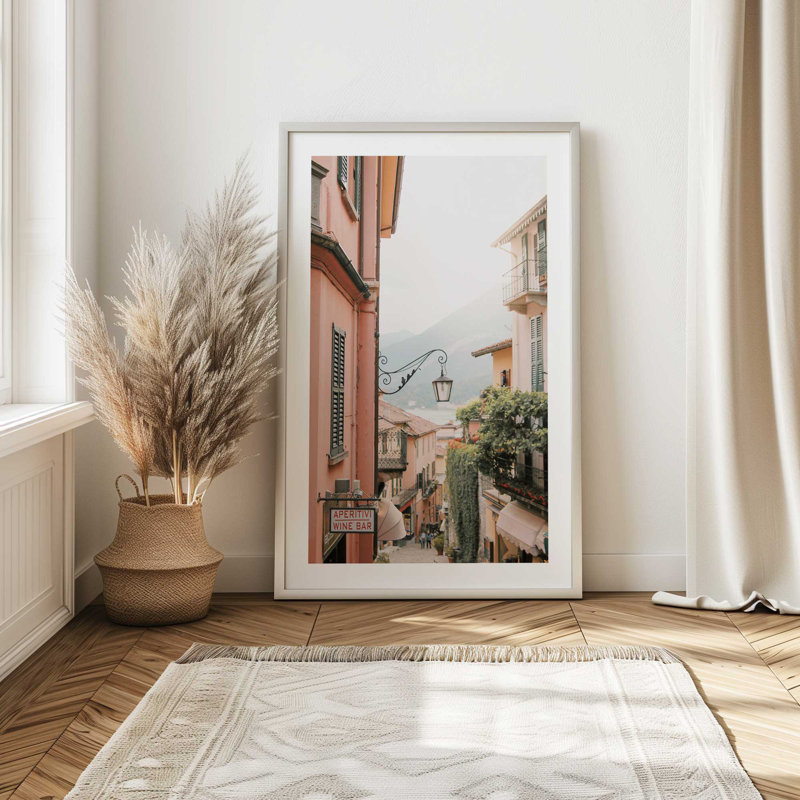 Bellagio Beauty Print, 17.25" H x 13.25" W x 1.25" D, Polished Chrome Single Picture Framed