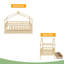 Lit simple en bois avec deux tiroirs-1579916031