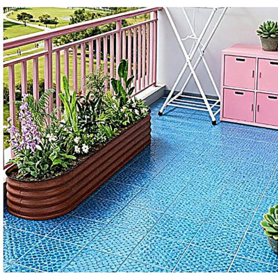 Metal Planter,Metal Planter Box with Safety Edging,Galvanized Raised Garden Bed Kit