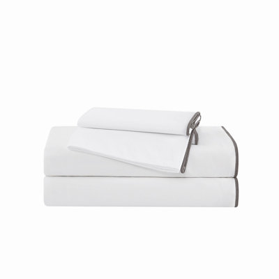 Ensemble de draps en percale 200 fils Brooklyn Loom