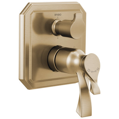 Virage® TempAssure® Thermostatic Valve with Integrated 6-Function Diverter Trim