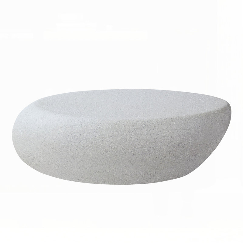 Fiberglass Elliptical Coffee Table