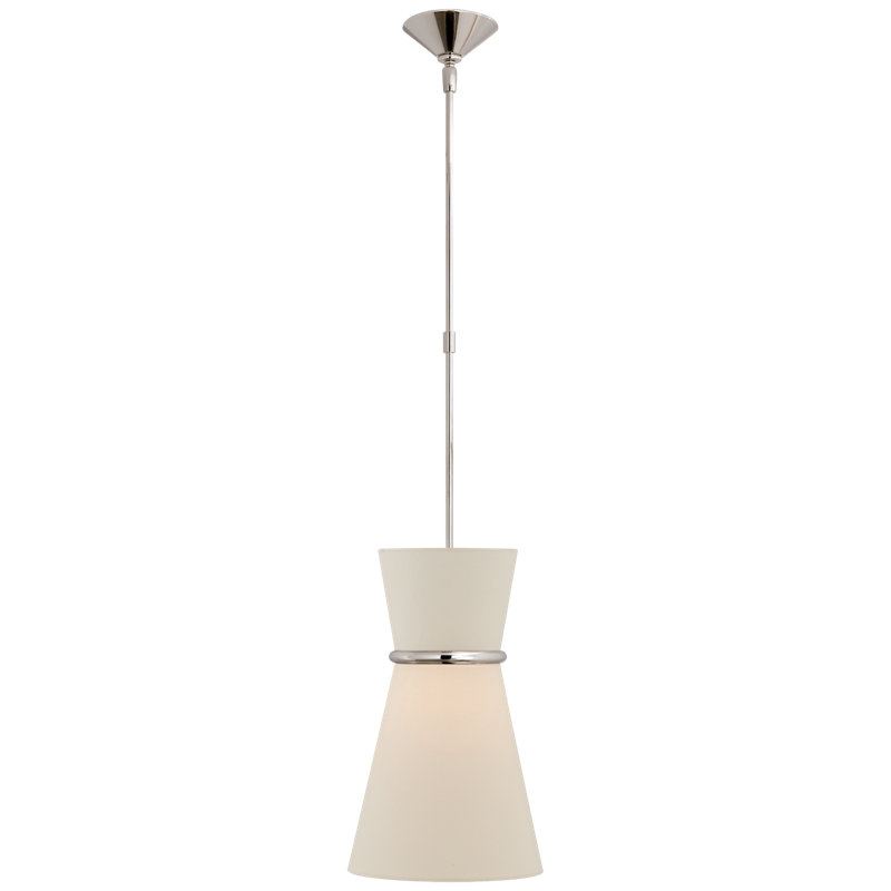 2 - Light Pendant, Polished Nickel