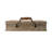 Rectangular Nesting Tray Set Of 2, Beaded Edge, Whitewashed Brown Wood